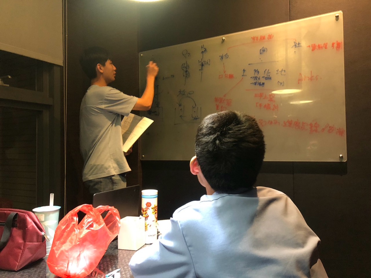 白板講解與概念整理